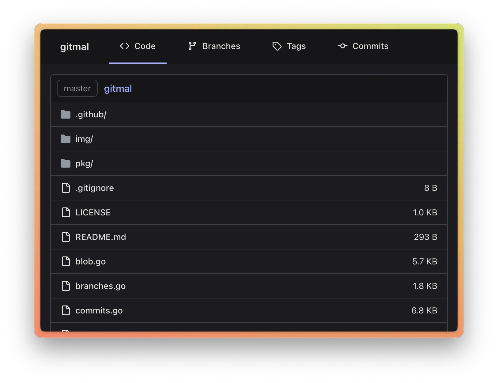 Gitmal Files Page