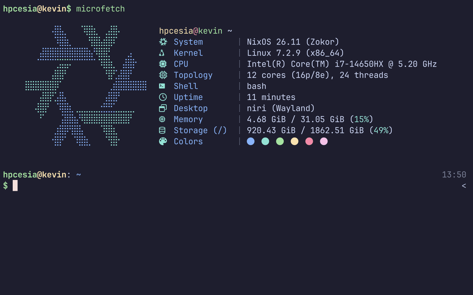 Microfetch result for host kevin